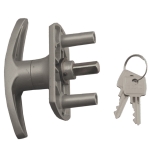 Henderson Henderson T-Handle Lock 35mm Spigots Short Shaft
