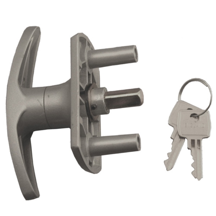 Henderson Henderson T-Handle Lock 35mm Spigots Short Shaft