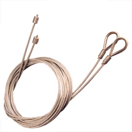 Novera Novera CD Professional Safelift Cables - Stainless Steel