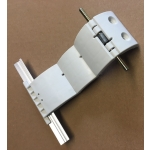Roller Doors 55mm Lath Roller Door Locking Strap 3 segment - White