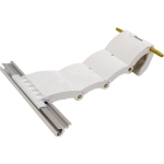 Gliderol Genuine Gliderol 77mm Lath Roller Door Locking Strap 4 Segment - White