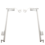 Wessex / Ellard Wessex Double Width Door Slideaway Lift Pivot Link Arms PAIR - Single Spring