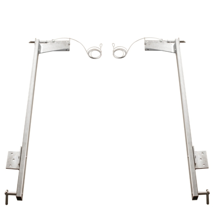 Wessex / Ellard Wessex Double Width Door Slideaway Lift Pivot Link Arms PAIR - Single Spring