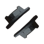 Roller Doors PAIR Roller Garage Door Push Fit END LOCKS for 77mm slat (lath)