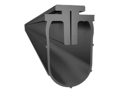 Garador Garador Rubber Bottom Seal For Sectional Garage doors
