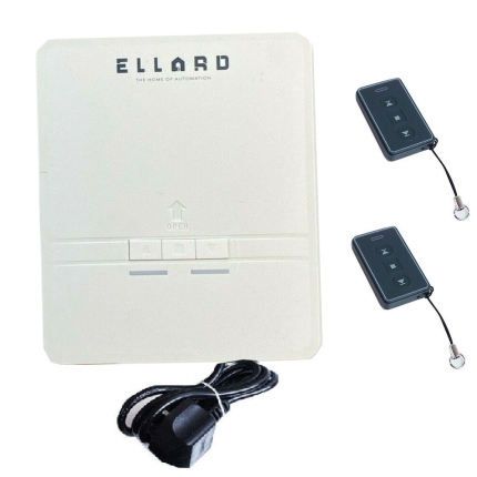 Ellard Ellard Genesis Roller Shutter Remote Control Unit & 2 Handsets - With White Handsets