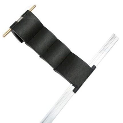 Roller Doors 77mm Lath Roller Door Locking Strap 4 segment - Crown Longer Aluminium Section